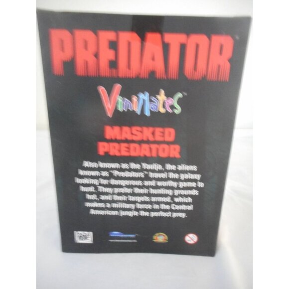 NIB Vinimates Predator Movie Cloaked Masked Predator Vinyl Figure - Picture 4 of 6